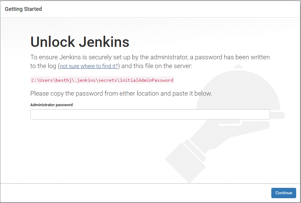 jenkins Root Page